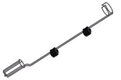 Support Plastimo pour perche IOR en Inox