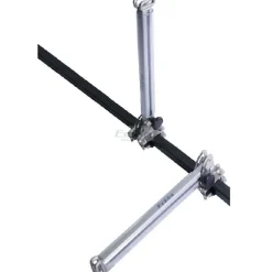 Support vertical HD pivotant Eckla système de tube carré