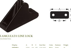 Taquet coinceur Sea-Lect Designs Nylon