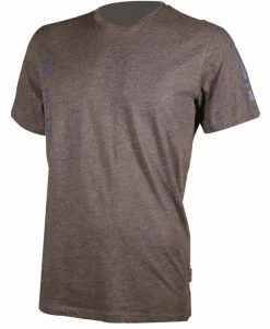Tee shirt Beuchat - Gris Titanium / Bleu Profond