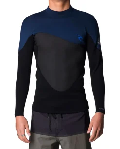 Top néoprène homme Rip Curl Omega Layer 1.5 mm - Navy