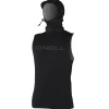 Top néoprène sans manches O'Neill Thermo X Noir avec cagoule