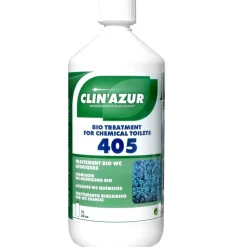 Traitement bio wc chimiques Clin'azur 405 - 1 litre