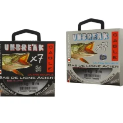 Tresse à Bas de Ligne Acier Powerline Unbreak'cable