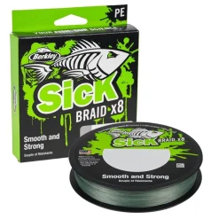 Tresse Berkley Sick Braid X8 Verte 300 m
