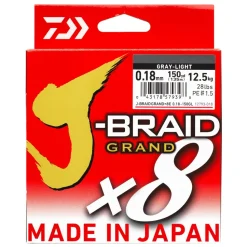 Tresse Daiwa J-Braid Grand X8 Chartreuse 135m