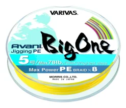 Tresse de pêche Varivas Big One Jigging 600 m