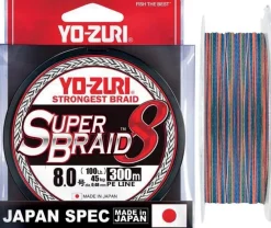 Tresse Yo-zuri Super Braid Multicolore 300m