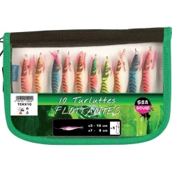Trousse de 10 Calamarettes tissus Flottantes