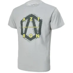 T-shirt Aztron Full Logo Gris