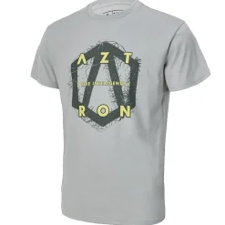 T-shirt Aztron Full Logo Gris