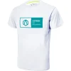 T-shirt Aztron Logo Blanc