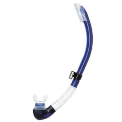 Tuba de plongée Tusa Platina 2 Hyperdry - Transparent/Bleu