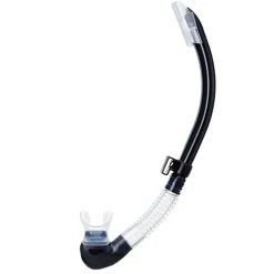 Tuba de plongée Tusa Platina 2 Hyperdry - Transparent/Noir