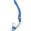 Tuba Plongée Snorkeling Mares Ergo Dry Bleu