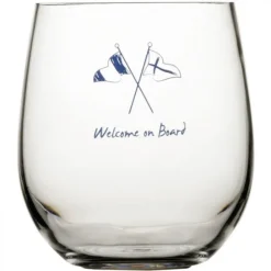 Verre à eau Marine Business - Collection Welcome On Board - 6 Pièces