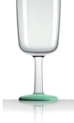 Verre à vin Couleurmer Palm vert x4
