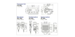 VHF fixe Furuno FM 4800