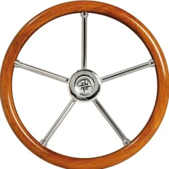 Volant Osculati avec couronne en teck 350 mm